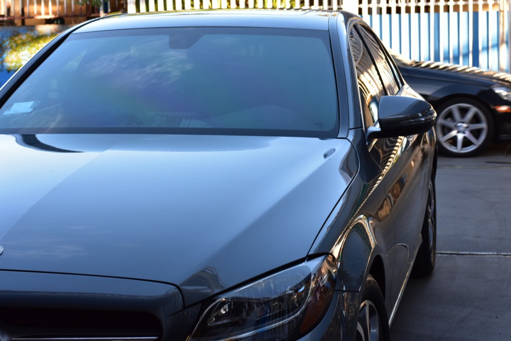 Mercedes C300, Llumar ceramic window film installed